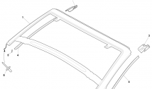 Body Structure - Windshield Outer Frame, Volante