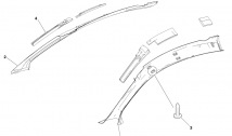 Interior Trim - Pillar Trim, Upper, Coupe