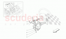 F1ギアボックス用ドライバーコントロール（特別仕様車では使用不可）