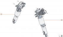 17 - SUSPENSION - 17.1 - DAMPER & ACTUATOR ASSEMBLIES FRONT
