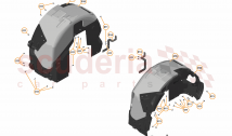 13 - LINERS & NVH - 13.2 - REAR WHEELARCH LINERS