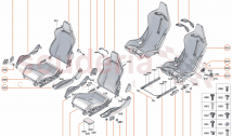 41 - INTERIOR SYSTEMS - 41.8 - SEAT COMPONENTS & HARDWARE