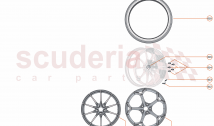 21 - SUSPENSION - WHEELS AND TYRES FRONT - 21.1 - WHEEL AND TYRE ASSEMBLIES FRONT