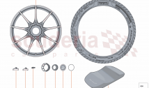 17 - SUSPENSION - 17.11 - WHEEL AND TYRE ASSEMBLIES FRONT LEFT