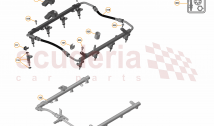 16 - F1 - POWER UNIT - 16.11 - 01 - POWER UNIT - FUEL RAIL + INJECTORS - 12C