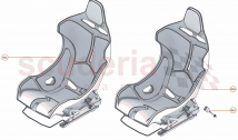 42 - INTERIOR SYSTEMS - 42.11 - SEAT ASSY - LHD - ADJUSTABLE