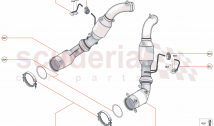 42 - EXHAUST - 42.1 - LINK PIPE / CATALYST ASSEMBLY
