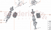 17 - SUSPENSION - 17.5 - DAMPER ACTUATOR ASSEMBLIES REAR