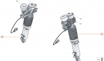 17 - SUSPENSION - 17.4 - DAMPER & ACTUATOR ASSEMBLIES REAR