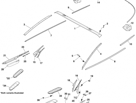 Photo of Finisher Header Windscreen Surround AD33 L03065…