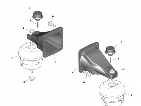 Photo of BRACKET TRANSMISSIONMOUNT LH FD33 7M125…