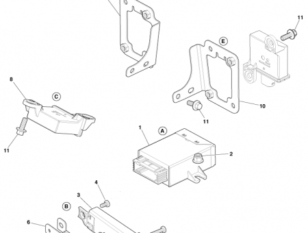 Photo of ECU Tyre Pressure Monitoring System AD43 370807…