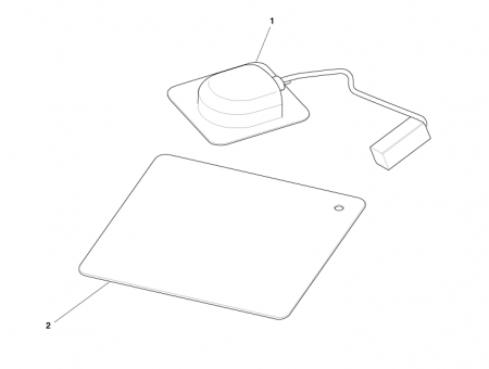 Photo of Base plate GPS antenna 4G43 10E921…