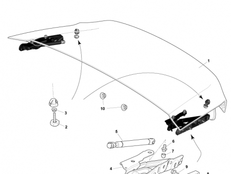 Photo of Boot Lid Assembly Volante DG43 L40110…