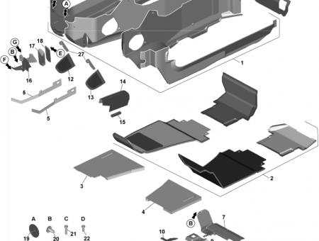 Photo of KIT CARPET ASSEMBLY FD33 281B10…