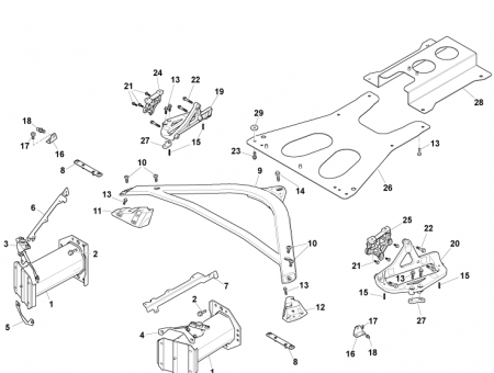Photo of Panel Headlamp Mounting LH DG43 13069…