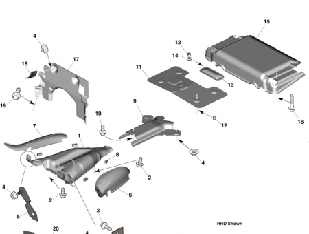 Photo of DEFLECTOR FLOOR ED33 11399…