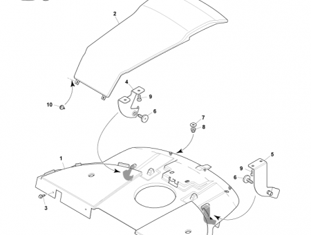 Photo of Panel Assy package tray No Child Tether Kit…