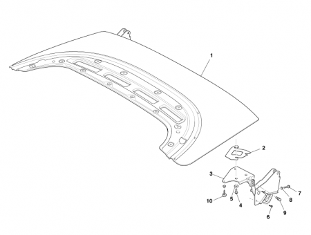 Photo of Hinge leaf bracket LH 4G43 42931…