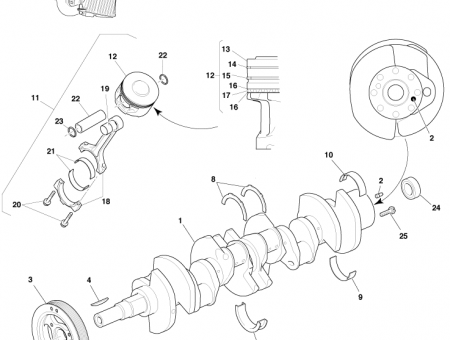 Photo of Key crankshaft 4 76x53 5 W701528…