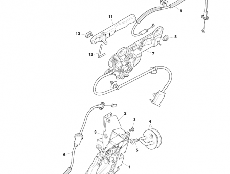 Photo of Door handle front 7G43 226A28…