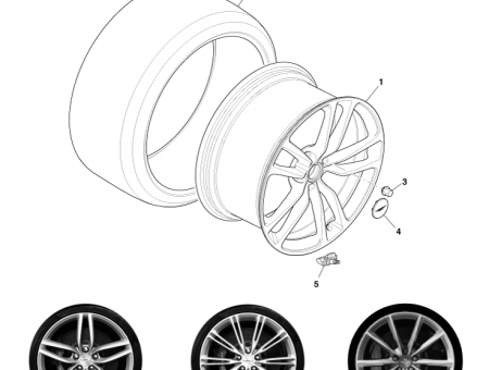Photo of Wheel Rear 20 inch 10 Spoke GG43 9965G…