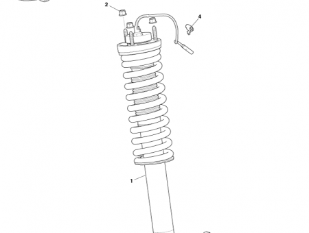 Photo of Spring and Damper Assembly Rear FD43 18W002…