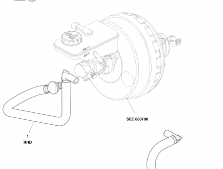 Photo of Hose Vacuum Brake LHD DG43 J1403…