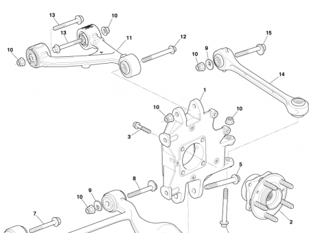 Photo of Arm Bushing Assy Rear Suspension Lower LH DG43…