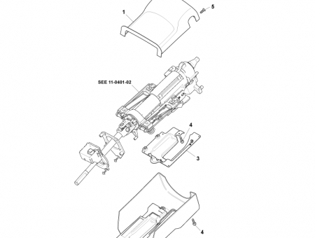 Photo of COLUMN MAIN COWL LOWER 8D33 3K512…