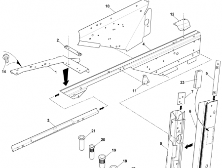 Photo of ADAPTOR PLENUM LOWER RH DG43 19414…