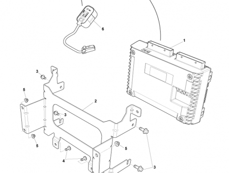Photo of Bracket P3 AMP Mounting GG43 19C126…