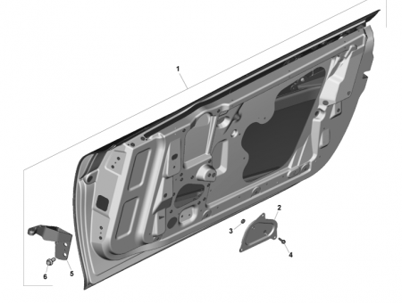 Photo of Door assy front LH CG43 20123…