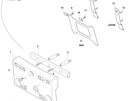 Photo of Bolster structural front end AD43 16E146…