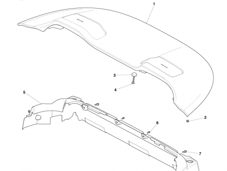 Photo of Panel assy tonneau AD33 L1900…