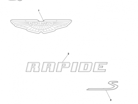 Photo of S Badge Rear DD43 43549…