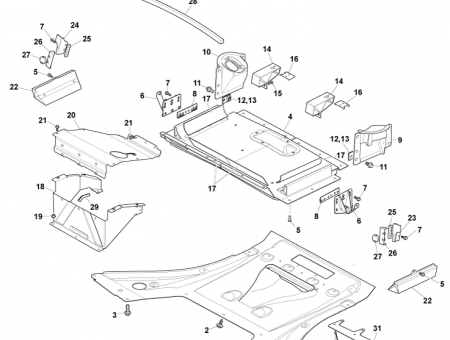 Photo of Shield Rear Bumper Opening FD33 L17C857…