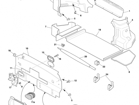 Photo of Cover Moulding Amplifier GG43 19C191…