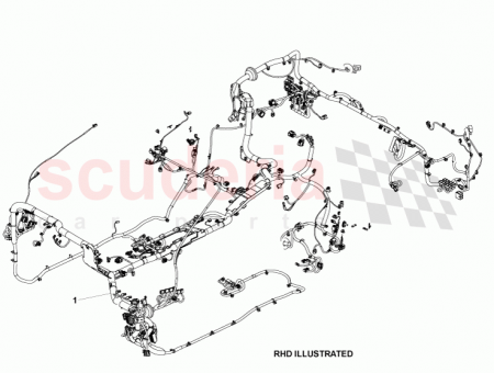 Photo of Harness assy Cabin VOLANTE RHD Alpine CG43 14A005…