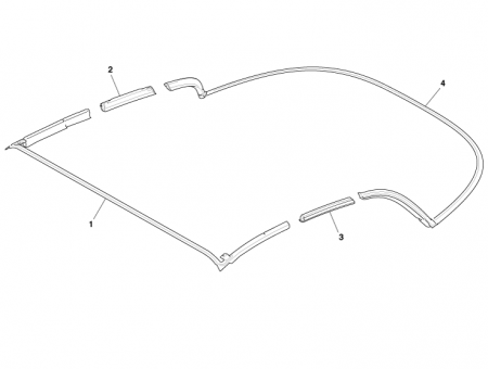Photo of Weatherstrip assy RH 4G43 L51338…