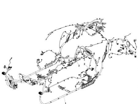Photo of Harness Assembly Cabin RHD HD43 14A005…