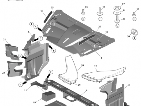 Photo of Panel Vent Air LH FD43 F01991…