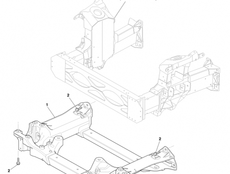 Photo of Subframe Assy front 4G43 5019…
