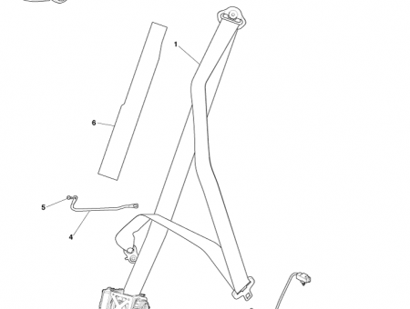 Photo of Belt and Restraint Assy FD43 611B74…