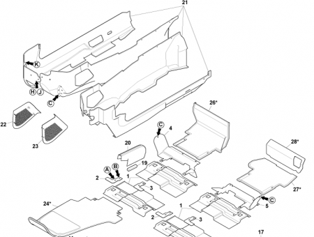 Photo of Handbrake Gaiter Assembly 4G43 833016…