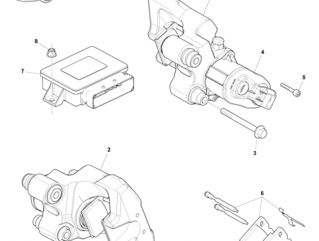 Photo of Module Park Brake Control AD43 2C496…