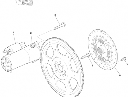 Photo of Flywheel assy auto 4G43 405073…