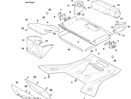 Photo of Shield Rear Bumper Opening AD33 L17C857…