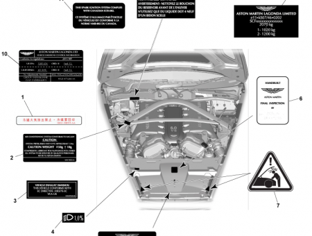 Photo of LABEL AIR CONDITIONING 850g AD33 19E935…