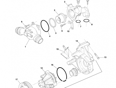 Photo of Pump and Cover Assy 8G43 8K168…